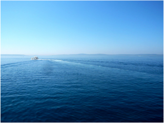 blått hav